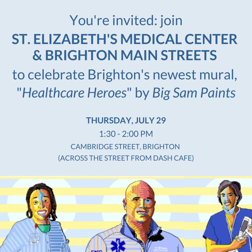 Community Celebration for BMS & SEMC Mural Brighton Main Streets