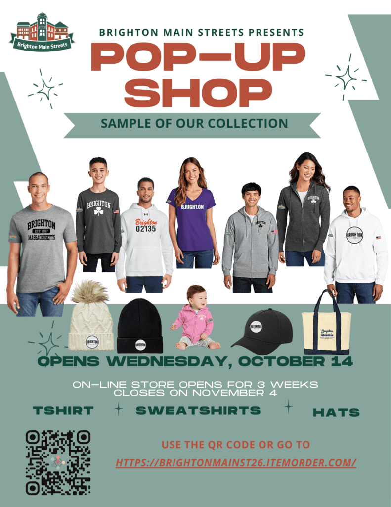 Brighton Main Streets Pop-Up Store Is Now Open!